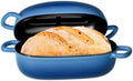 Dutch Oven 9x6 Inch, 2.5QT Cast Iron Bread Pans for Bread Baking by PROCHOP