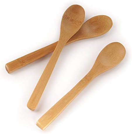 BambooMN 6.25" Reusable Bamboo Teaspoons - 30 Units by BambooMN