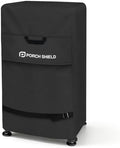 Porch Shield 30 inch Outdoor Smoker Cover 20W x 18D x 33H inch, Black by PorchShield