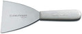 Dexter Russell S294 Sani-Safe 17353 Griddle Scraper, 8-1/2" Overall Length with 4" Stainless Steel Blade, Textured White Polypropylene Handle, Flat Top Grill Cleaning Tool, NSF, Made in USA by Dexter+Outdoors