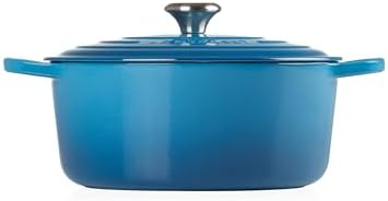 Le Creuset Enameled Cast Iron Round Dutch Oven, 7.25 qt., Marseille - Image 4
