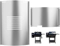 Flame Broiler Slide Cover & Bottom Kit for Pit Boss Parts Replacement 700 SER Pellet Grills PB700FBW2 PB700S PB700SC PB700D PB700FB PB700FBW1 PB700R1 Pit Boss 700 Classic Accessories Stainsteel Steel by PETKAO