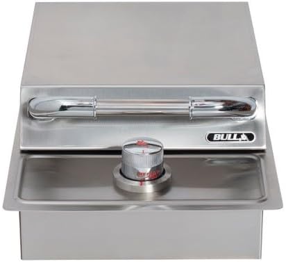 Bull Outdoor Products 60009 Natural Gas Single Side Burner, 15,000 BTU Cast Brass Burner, 304 Stainless Steel Drop-In Outdoor Kitchen Side Burner with Piezo Ignition - Image 4