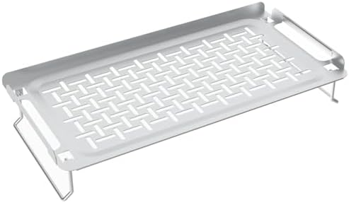 Griddle Warming Rack for Blackstone, Stainless Steel Grill Warming Rack for Weber Genesis Spirit Series Charbroil Gas Grills and Most Tabletop Flat Top by GLOWYE