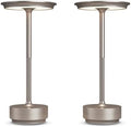 2 Pack Cordless Table Lamps Rechargeable, 5000mAh LED Table Light by FDIDC