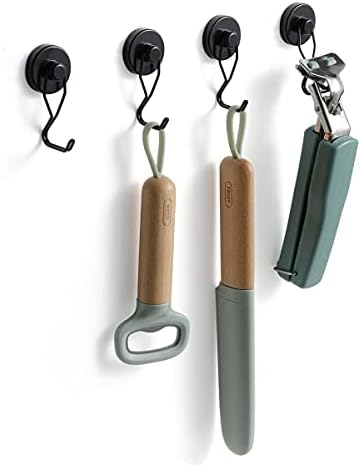 Tohoer Magnetic Hooks, 100LBS Neodymium Magnets Hook Heavy Duty with Rust Proof for Fridge, Refrigerator, Oven, Grill, BBQ, Key, Tools Holder, Kitchen, Outdoor, Hanging Wreaths, Utensil Hangers - Image 6