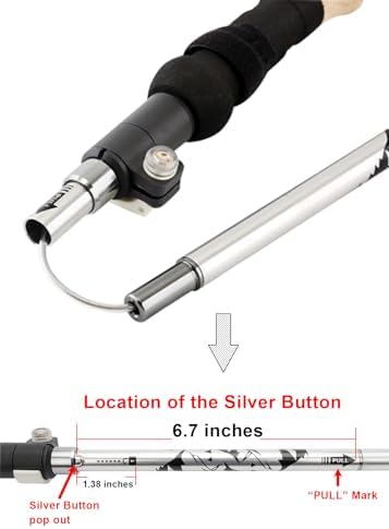 A ALAFEN 7075 Aluminum Collapsible Ultralight Trekking Pole - Image 6