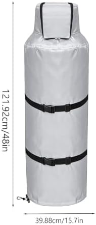 Winter Propane Tank Cover 100lb Gas Van Insulated Storage - Image 6