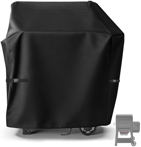 Grill Cover for Weber Searwood 500 Pellet Grill - 39" L×24" W×43" H by Andacar