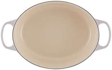 Le Creuset Enameled Cast Iron Oval Dutch Oven, 6.75 qt., Shallot - Image 3