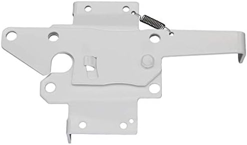 Jake Sales Vinyl Gate Latch White (for Vinyl, Wood, PVC etc Fencing) Fence Gate Latch w/Mounting Hardware - Gate Latches Have a 90 Degree Bracket Resulting in a Positive Latch to Gate Connection - Image 5