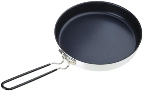 Nonstick Camping Frying Pans Diameter 24cm / 9.45inch Quick Heating Skillets Portable for Outdoor Cooking Meals Portable Outdoor Frying Pans Light Weight Camping Cookware - Image 6
