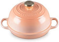 Le Creuset Enameled Cast Iron Round Bread Oven, 9.5 inch, Peche by Unknown