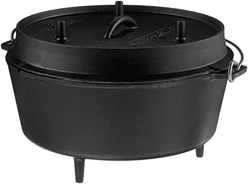 Camp Chef Cast Iron Dutch Oven, Pre-Seasoned, 9.33 qt - Image 4