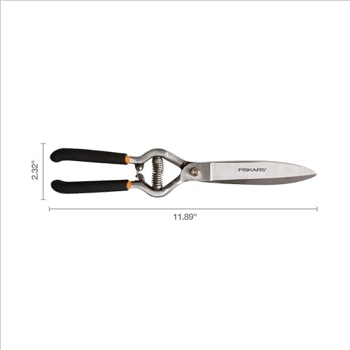 Fiskars 5" Forged Grass Shears, Handheld Grass Clippers for Lawn & Garden - Image 5