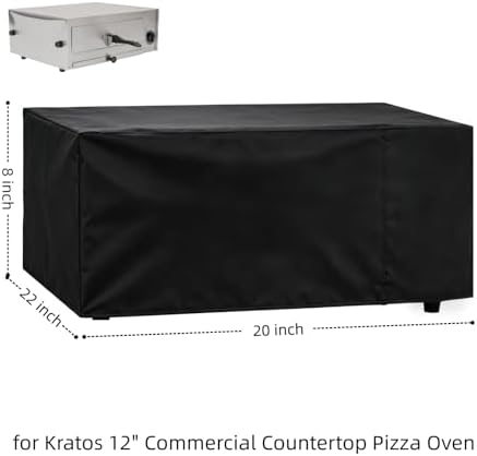 Pizza Oven Cover for Kratos Commercial Countertop Pizza Oven/Tabletop Grill - Image 2