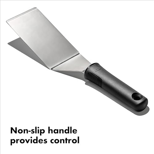 OXO Good Grips Restaurant Turner, Stainless Steel Metal Spatula - Image 4