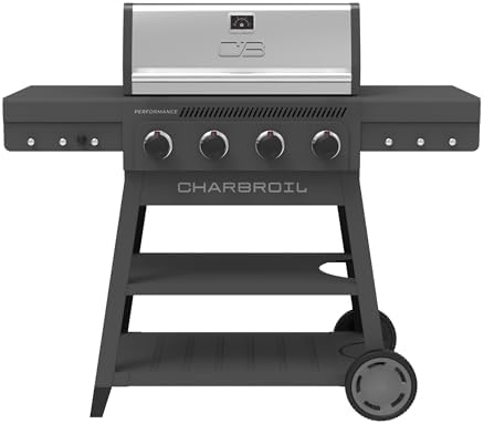 Charbroil Performance Series 4-Burner Gas Grill Cart, Gray - 463253825 by Charbroil
