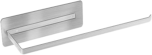 Magnetic Paper Towel Holder,Stainless Steel Paper Towel Holder 12”(L) x 3”(H) for Refrigerator Grills Griddles RVs Tailgates,Fit Most US Paper Roll by EASTTOWEST