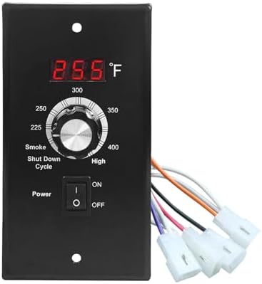 Digital Thermostat Controller Board Fit for Z Grills Pellet, 120V BBQ Thermostat Control Panel Kit for Wood Pellet Grill by ULXIOM