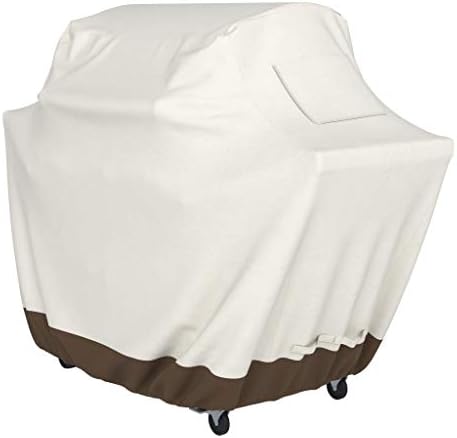 Amazon Basics Gas Grill Barbecue Cover for Outdoor, Waterproof, UV Resistant, Weather Resistant, All Weather Protection, Durable, 65 inch, Large, Beige by AmazonBasics