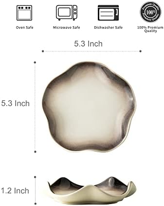 Miamolo Spoon Rest for Stove Top Cute Coffee Spoon Holder with Ruffled Edge - Image 2