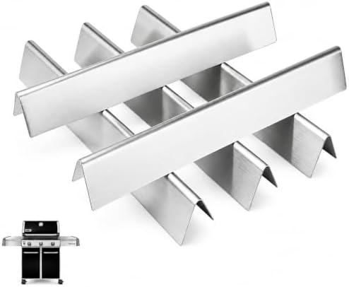 Uniflasy 17.5 Inch Flavorizer Bars for Weber Genesis 300 Series, 7620 7621 by Uniflasy