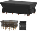 Patio Furniture Covers Waterproof Outdoor Table Cover 90"L x 62"W x 28"H by Velway