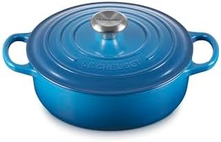 Le Creuset Enameled Cast Iron Round Wide Dutch Oven, 3.5 qt., Marseille by Unknown