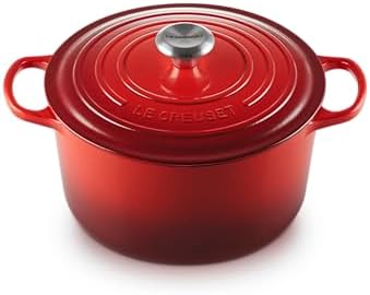 Le Creuset Enameled Cast Iron Signature Deep Round Oven, 6.5 qt., Cerise by Unknown
