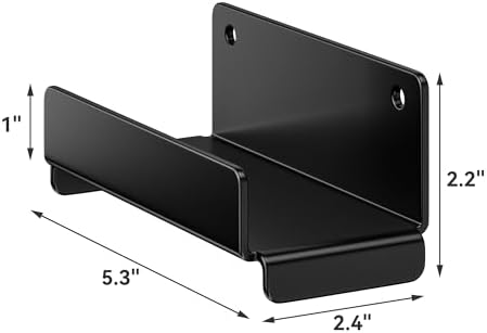 niffgaff Ladder Hooks for Garage Wall, 4 Pack Heavy Duty Wall Mount Storage Hanger for Ladders, Chairs & Patio Furniture, Fits Step & Extension Ladders, Garage Organization - Image 7