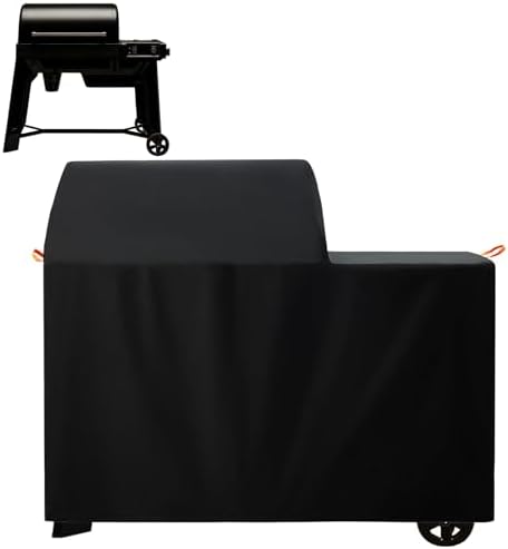 Pellet Grill Cover for Traeger Woodridge Smoker, Waterproof, Cover Only by SCAUSY