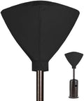 Easy-Going Patio Heater Head Cover, Outdoor Round 34"D Heater Cover, Black by Easy-Going