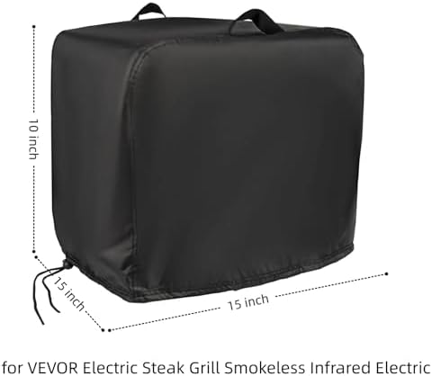 15 Inch Pizza Oven Cover for VEVOR Electric Steak Grill,Oven Accessory - Image 2