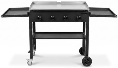 Commercial Griddle on Cart by Unknown