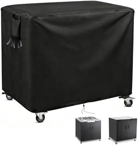 Outdoor Patio Table Cover 36 Inch for Feasto Gas Grill Table by Andacar