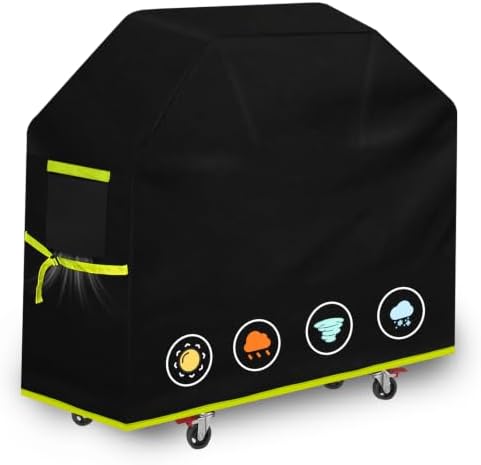 [Upgraded Reinforced Thickened Fabric]63 inch Grill Cover for Outdoor Grill by Luv4babe