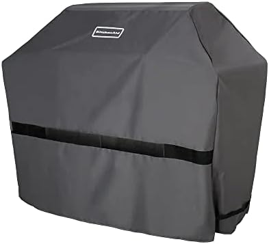 KitchenAid 700-0745A, 56" x 23" x 48" Gas Grill Cover, Polyester PVC Blend - Image 4