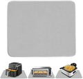 TOHONFOO Heat Resistant Mats for Countertop & Air Fryer, 14x12 in, Gray by TOHONFOO
