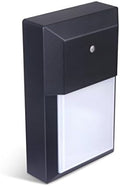 LIT-PaTH Outdoor Wall Light Fixture, Aluminum, LED 3000K, Black, 1 Pack by LIT-PaTH
