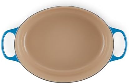 Le Creuset Enameled Cast Iron Oval Dutch Oven, 9.5 qt., Marseille - Image 3