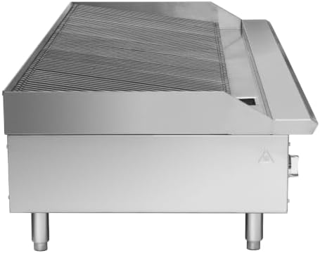 Kratos 60" Wide Five Burner Countertop Gas Radiant Charbroiler - Image 4