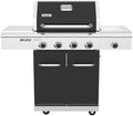 Nexgrill Dual Fuel 4-Burner Gas Grill, Side Burner and Griddle Insert by Nexgrill
