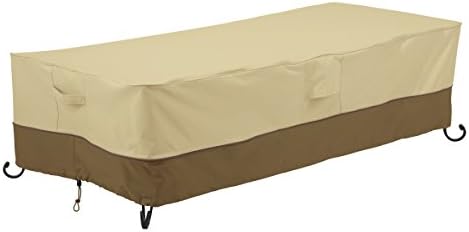 Classic Accessories Veranda Water-Resistant 60 Inch Rectangular Fire Pit Table Cover, Outdoor Table Cover by ClassicAccessories