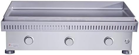 Commercial Series Gas Griddle with 6mm Plate by Le Griddle by Unknown