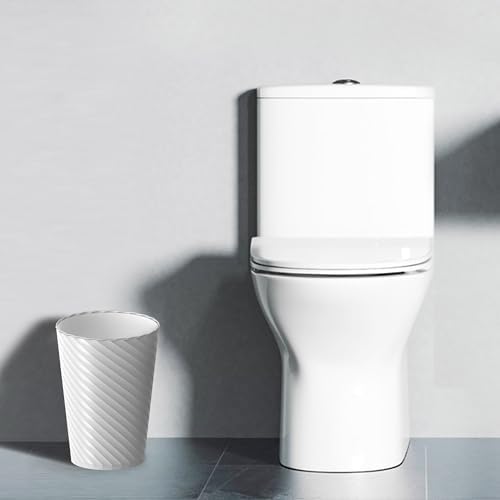 Lysam Bathroom Trash Can 3 Pack, 1.8 Gallon Small Trash Can with Trash Bags - Image 2