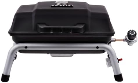 Charbroil 1-Burner Portable Propane Gas Grill, Black – 17402049 by Charbroil