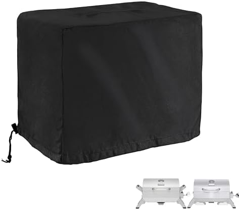 Grill Cover for Royal Gourmet GT1001 Portable Grill, Tabletop BBQ Cover for Royal Gourmet GT2001 Small Gas Barbeque Grill by Unknown