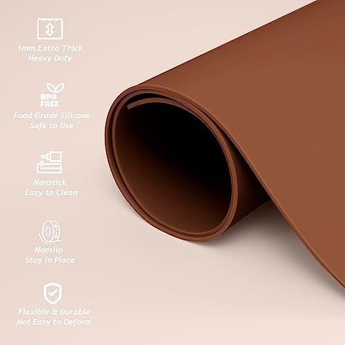 Extra Large Silicone Mat 36" x 24" Heat Resistant Kitchen Counter Table Mat - Image 3