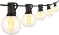 25FT Outdoor String Lights Waterproof Shatterproof G40 LED Globe by CHYPartyStringLightBulbs